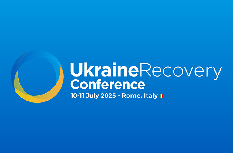 Logo Ukraine Recovery Conference 2025